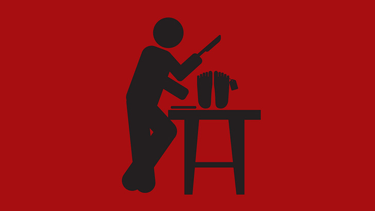 【閲覧注意】解剖医「人間の顔の皮膚を剥がしてみました」（画像）