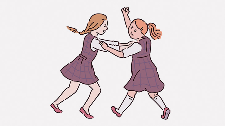 女子校生さん、喧嘩相手の顔にナイフを突き刺してしまう（動画）