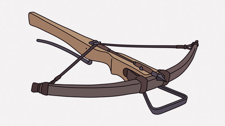 麻薬中毒者の男、母親をクロスボウで殺してしまう（画像）