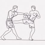 UFCファイターさん、ローキックで骨折（動画）