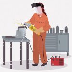工場で働く女性従業員、ものすごい速さで機械に巻き込まれてしまう（動画）