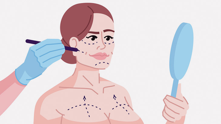 【閲覧注意】顔の整形手術に失敗した女性、こうなる･･･（画像）