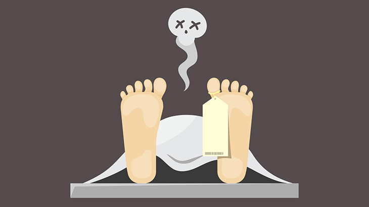 【閲覧注意】この男、バイク事故で死んだらしい･･･（画像）