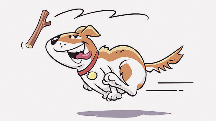 川に流されかけた仲間をファインプレーで救出するワンコ（動画）