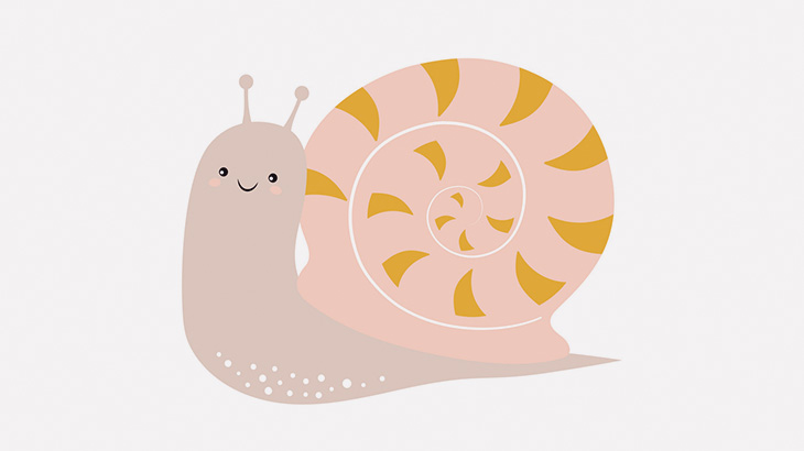 カタツムリさん、めちゃくちゃ伸びる（動画）