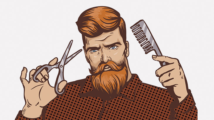 床屋の店員さん、客にチンチンをしゃぶらせてしまう（動画）