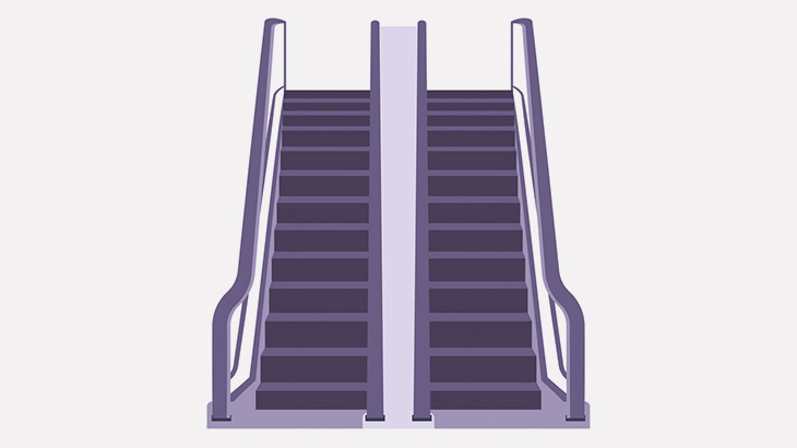 赤ちゃん、右腕をエスカレーターに巻き込まれてしまう（動画）