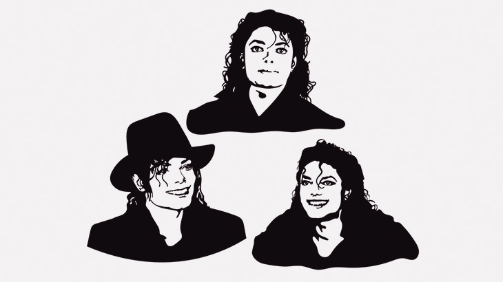 マイケル・ジャクソンの顔の変化、1969年から2009年まで（動画）