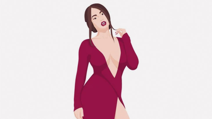 TV番組に出演中の女性、乳首ポロリしてしまう（動画）