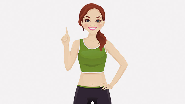 女性「アソコがくっきり丸わかりスパッツを履くときはこれを使えばOKよ！」（動画）