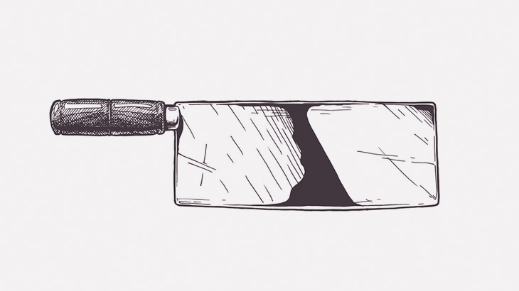 なぜか突然包丁で女性を襲う男（動画）