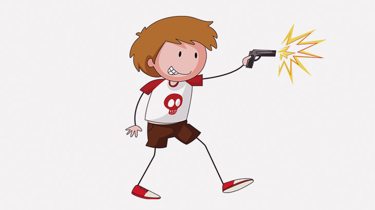 友達とはしゃぐ男「お前銃で撃っちゃうよ？ｗｗ」 → 撃ち殺してしまう（動画）