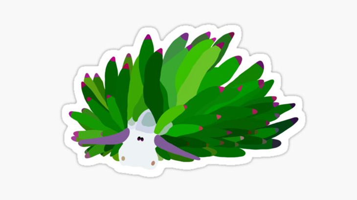 ゆるキャラみたいで可愛いテングモウミウシさん（動画）