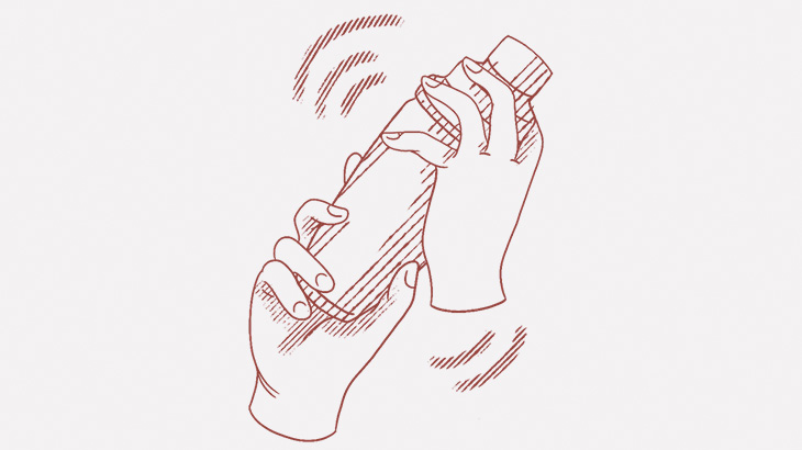 後ろから見るとオナニーしてるみたいな男と街の人々の反応（動画）