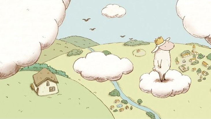 とても悲しい気分になる羊のアニメーション（動画）