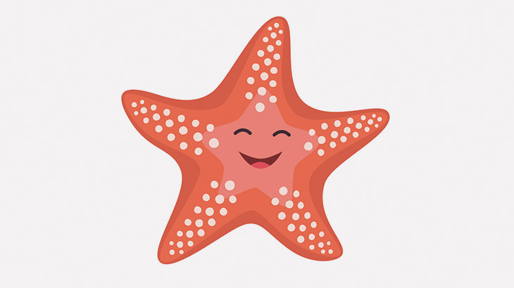 ヒトデの赤ちゃん、グミっぽい（動画）