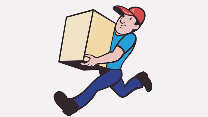 とあるマンションに配達に来た男、犬にチンチンをかじられて流血（動画）