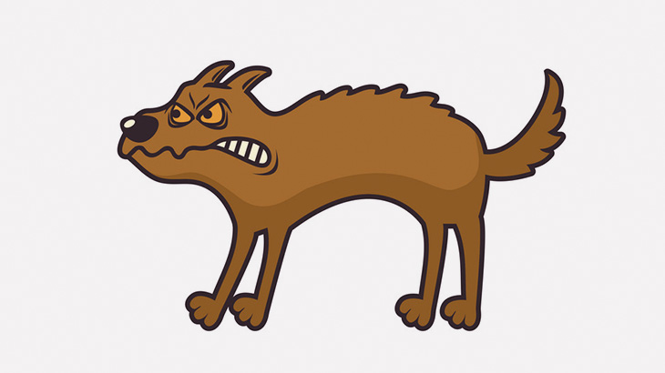 通りを歩いていただけの少女、2匹の犬に襲われてしまう（動画）