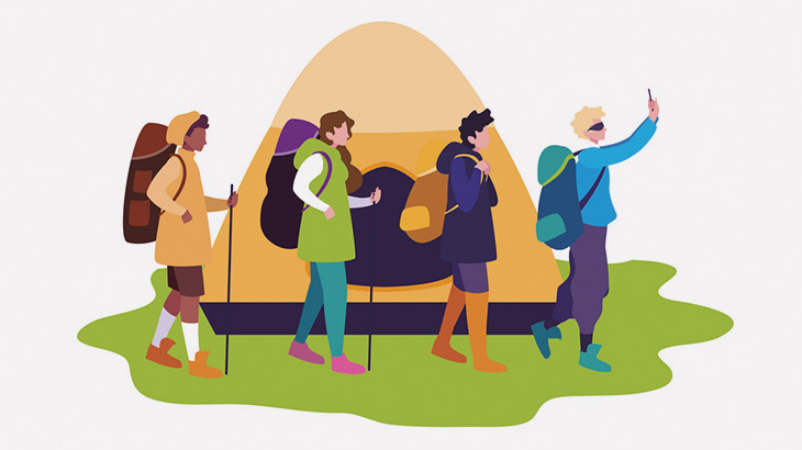 【台湾】地震発生時に山にいた人たち（動画）