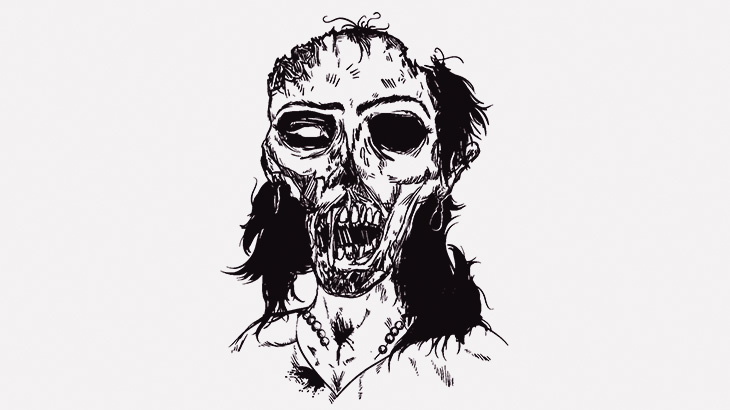 【閲覧注意】この女性の顔、腐ってる･･･（動画）