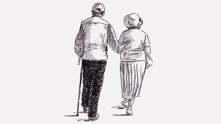 男性が肺がん手術に成功 → 1ヶ月後に妻が末期がんでこの世を去る（画像）