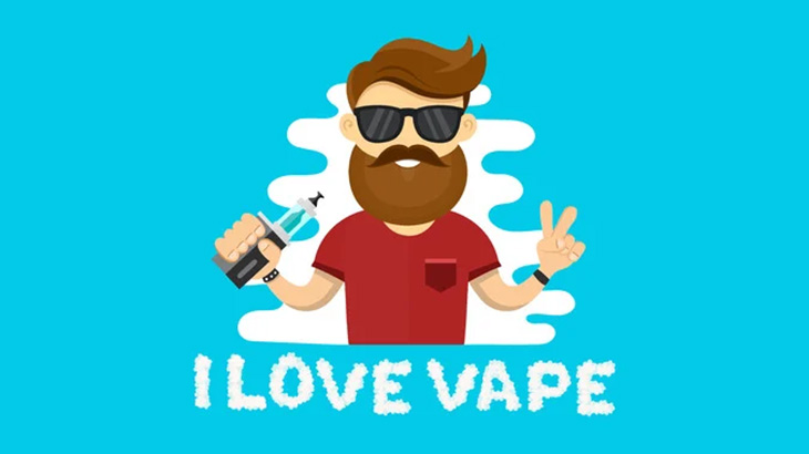 男「超でかい電子タバコ作って吸ってみた」（動画）