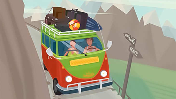 狭い道路でバスの横を無茶して通ろうとした車、失敗（動画）