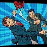 強盗の男「おい、金出せよ」 → ワンパンされる（動画）