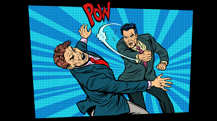 強盗の男「おい、金出せよ」 → ワンパンされる（動画）