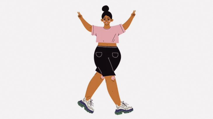 監視カメラに映るこの女性、とんでもない痴態を晒してしまう（動画）