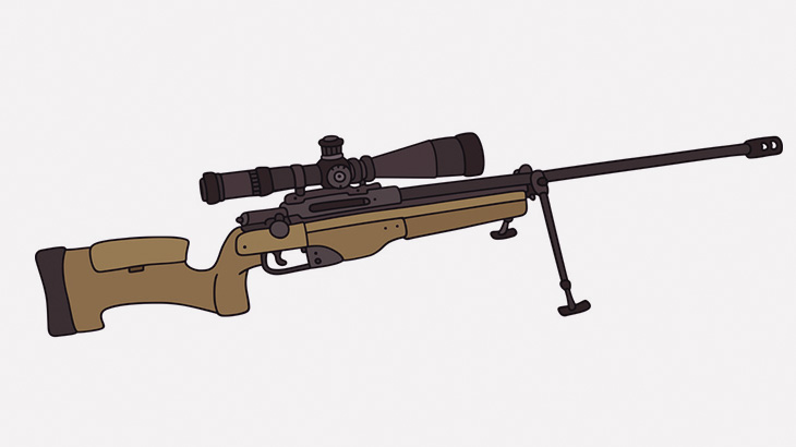 とんでもない威力の銃をぶっ放す男（動画）