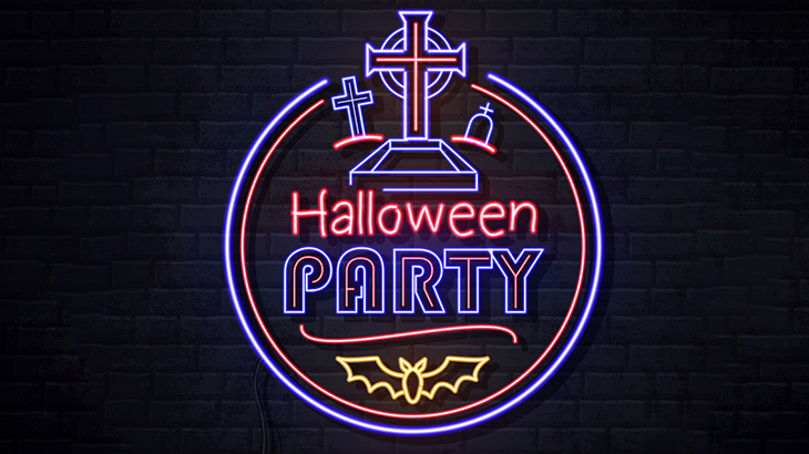 音楽に合わせて光るライトで自宅をデコレーションしてみた（動画）