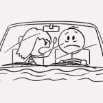 車のドライバー「道路浸水してるけど渡れるやろ」 → 無理でした（動画）