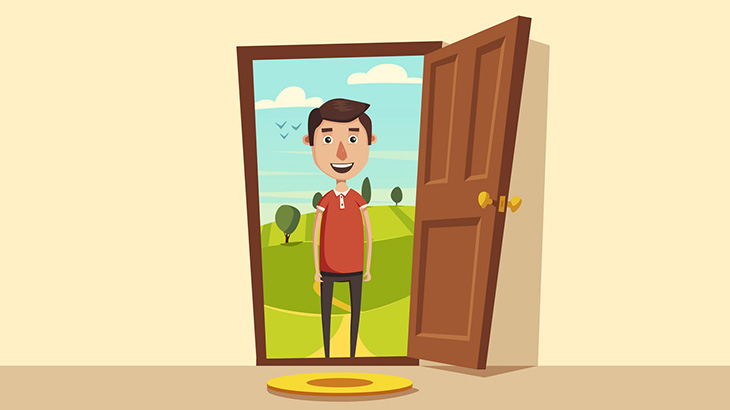 玄関開けると毎回コイツラが襲いに来るんだけど･･･（動画）