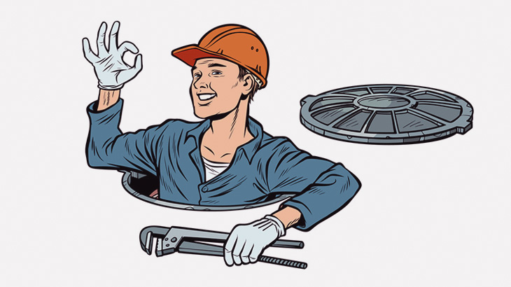 男「下水が詰まっちゃったから潜って直してくるわ」（動画）