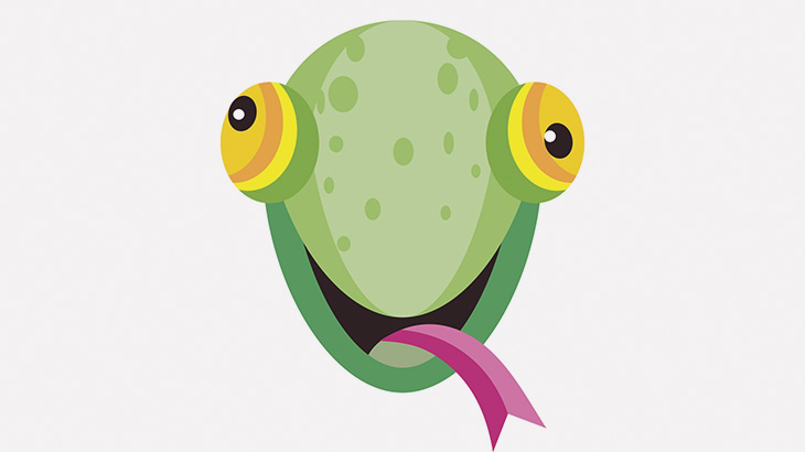 この女性、目をカメレオンみたいに動かせる（動画）