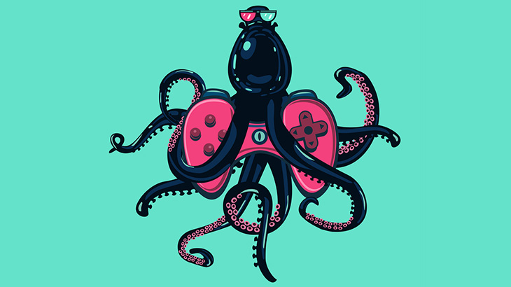 第2形態があるゲームのモンスターみたいなタコが撮影される（動画）