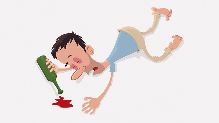 酔い潰れた夫を見た妻「ガソリン撒いて燃やそ！」（動画）