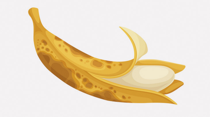 腐ったバナナ、動いてる･･･（動画）