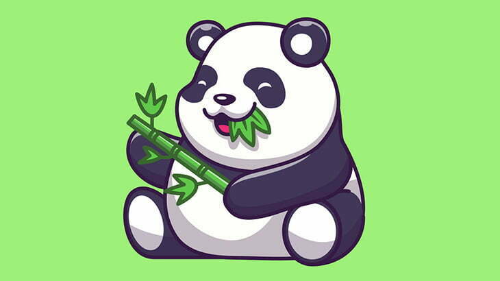 ひたすら竹を食べるパンダの咀嚼音ASMR（動画）
