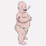 タバコを吸う赤ちゃんとして有名だった男の子の現在（動画）