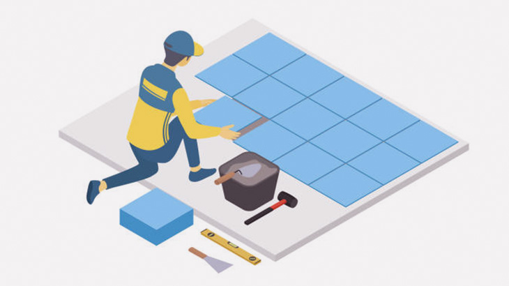 両腕が無い男「床のタイル貼りくらい足で出来んだわ」（動画）