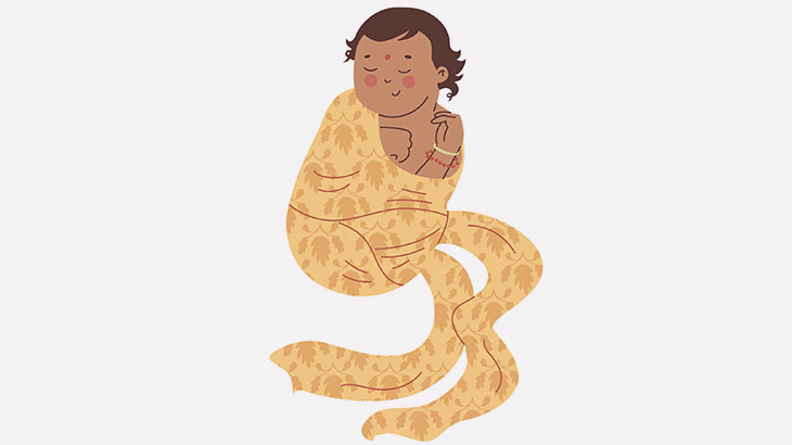 【インド】体の60％が体毛で覆われた赤ちゃんが誕生する（画像）