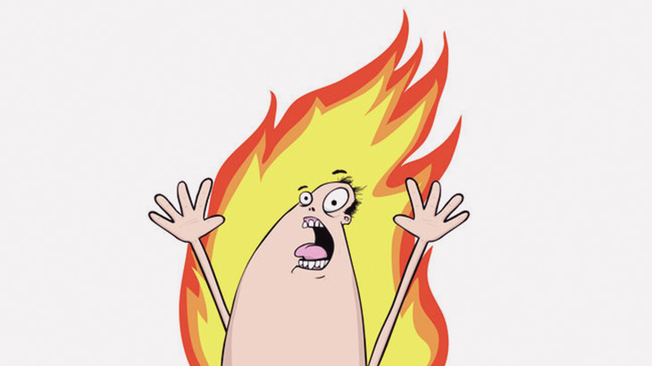 【閲覧注意】「火が消えては燃やされる」を繰り返される男（動画）