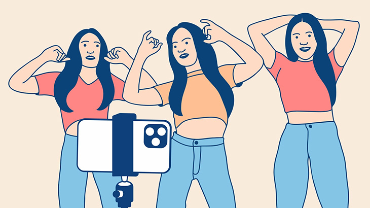 海外の公共の場でダンス撮影する韓国人女性たち、現地の女性に邪魔される（動画）