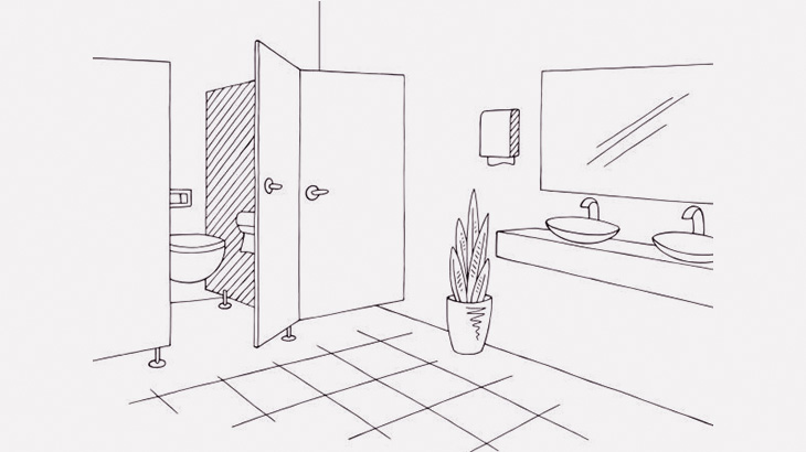 公衆トイレに入ったらこんなことになってた（動画）