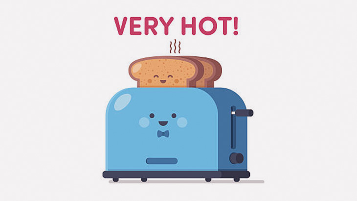 変態男さん、トースターでオナニーしてしまう（動画）