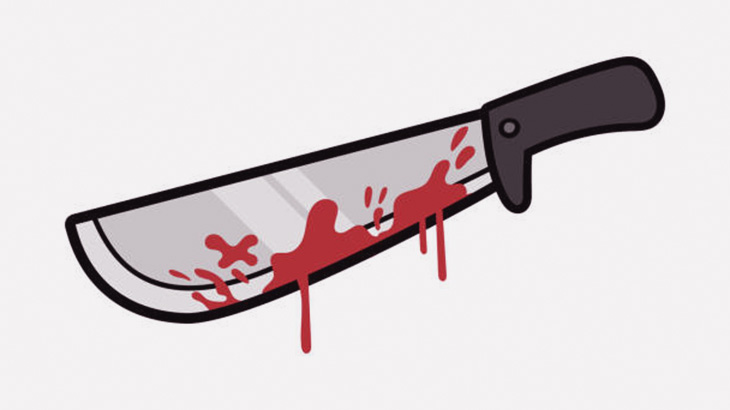 【閲覧注意】泥棒の男、マチェーテで頬を削ぎ落とされてしまう･･･（動画）