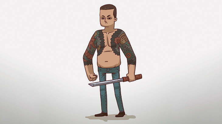 【閲覧注意】日本のヤクザさん、こんな姿で死んでいるのが発見される･･･（画像）