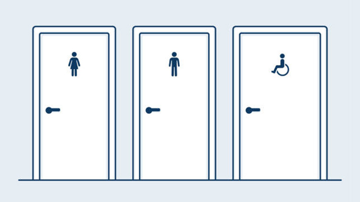 公衆トイレでセックスしてるカップルがいたから撮影してみた（動画）